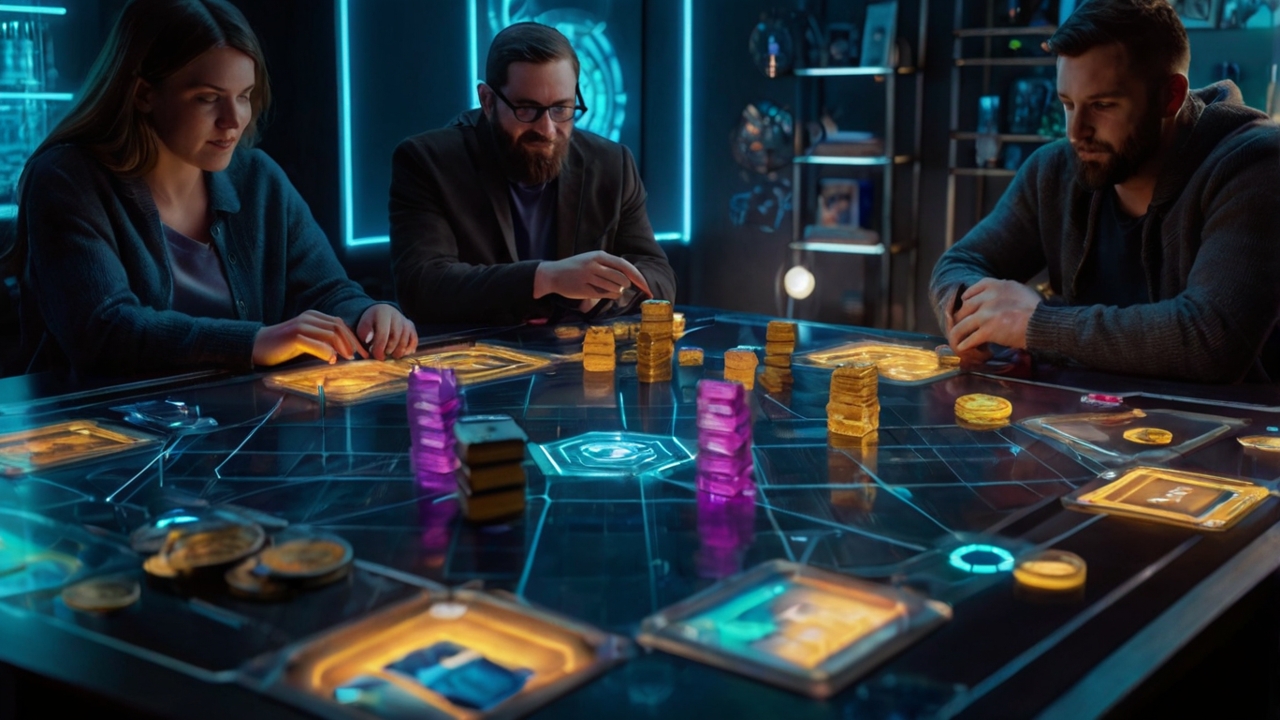 Joueurs de jeux financiers